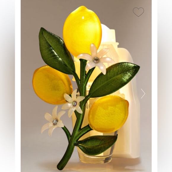 Bath & Body Works Lemons On Branch Nightlight Wallflowers Scent Control Plug - Picture 2 of 2